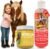 EMMA Horse Shampoo I Care Set Pony I Horse Shampoo Fur Mane Tail Pink & Fragrance I Huffett for Horses Yellow I Hoof Balm for Horses I Horse Girls Gift I Horse Care Set for Children 2 Pieces