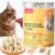 100 g gefriergetrockneter Hühnersnack, gefriergetrockneter Leckerbissen für Katzen und Hunde, knuspriger Katzensnack mit Hühnergeschmack, proteinreich, fettarm, ohne Zusatzstoffe