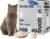 Tofu-Katzenstreu, klumpend, pflanzlich aus Erbsenhülsen, biologisch abbaubar, 99 % staubfrei, optimale Geruchskontrolle, Einweg in der Toilette, origineller Duft, 1 x 7,2 kg
