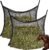 Heunetz, Heusack für Pferde, 80 x 90 cm, großer Heusack, Heunetz, Netz, Pferdeheunetz mit 4 Karabinerhaken, Futternetz für 8 kg Heu, Bauernhof-Heunetz, Heusack für Pferde
