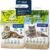 COSYCAT klumpende Bio-Katzenstreu aus Holz [100% Natural] – Einwegartikel in der Toilette – Pflanzliche Klumpstreu – Holzstreu (Mischung fein + grob, 40 l (20 l + 20 l))