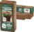 Novatool Coconut Brick Fine 96 Liter gepresster Bio-Humus Brick Terrarienerde 650 g 20 x 5,5 x 10 | Beschaffung von Kokosnuss-Kontrolltabletten und Substraten Hobby Terraristics Aquariumsubstrat Terrarium